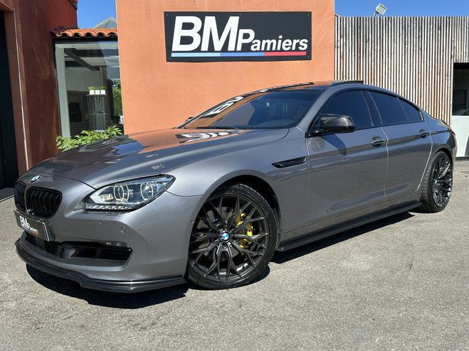 BMW Serie 6 Gran Coupe (F06) 640DA XDRIVE 313CH EXCL Gris F de 2014