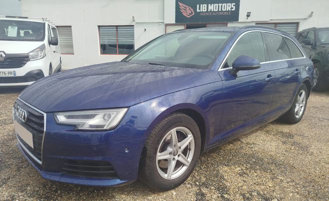 Audi A4 Avant 2.0 TDI 122ch Design S tronic 7 Bleu de 2018
