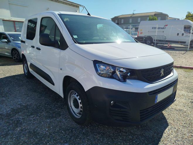 Peugeot Partner Standard 650kg BlueHDi 100ch S&S BVM5 Pr Blanc de 2019