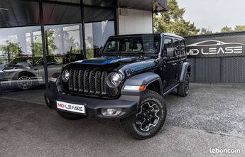  Voir détails -Jeep Wrangler unlimited 4xe 2.0 l t 380 phev 4x4 bva8  à Lyon (69)