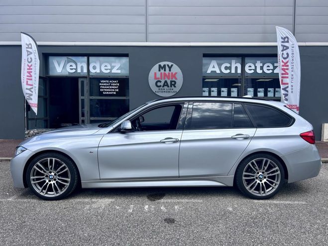 BMW Serie 3 touring 318d 150 M Sport BVA 8 F31 LCI P GRIS CLAIR de 2016