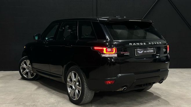 Land rover Range Rover Sport 3.0 V6 340 CV Hybride Diesel HSE B Noir Mtallis de 2015