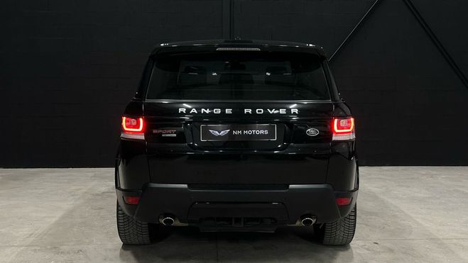 Land rover Range Rover Sport 3.0 V6 340 CV Hybride Diesel HSE B Noir Mtallis de 2015