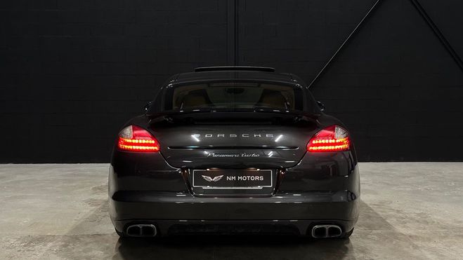 Porsche Panamera Panamara 970 Turbo 4.8 i V8 PDK 500 CV Marron Verni de 2012