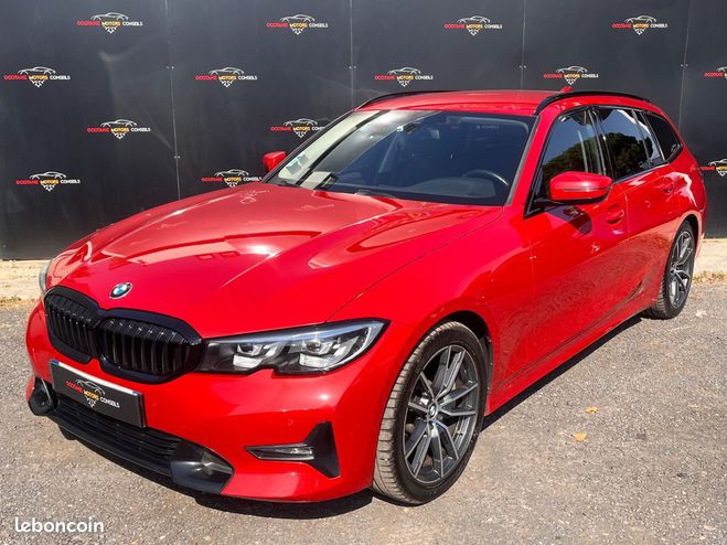 BMW Serie 3 Touring B.m.w. 330d 258ch sport steptron Rouge de 2020