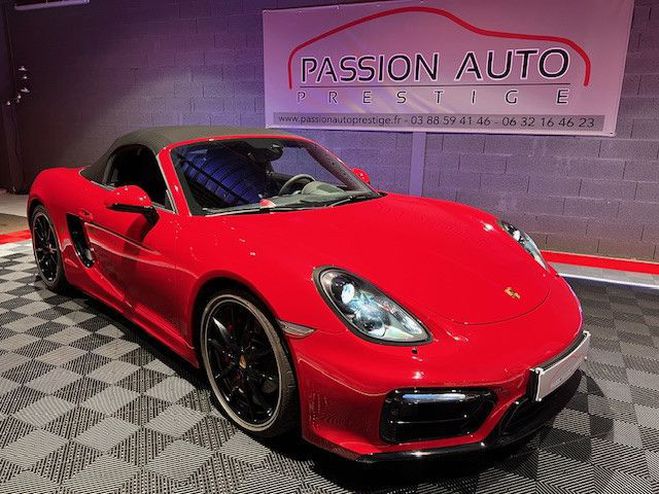 Porsche Boxster 981 GTS 3.4 PDK 330ch /Pack Rouge Carmin Rouge - Carmin de 2016