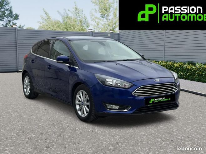 Ford Focus Berline Titanium Bleu de 2015