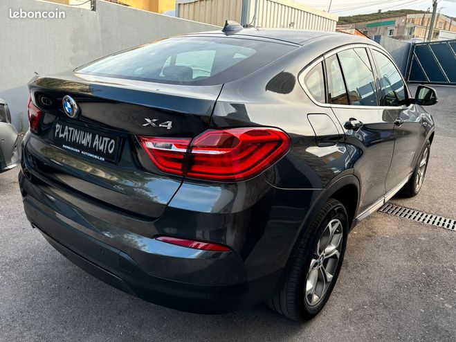 BMW X4 (F26) Xdrive 20D 190 Xline BVA8 Gris de 2016