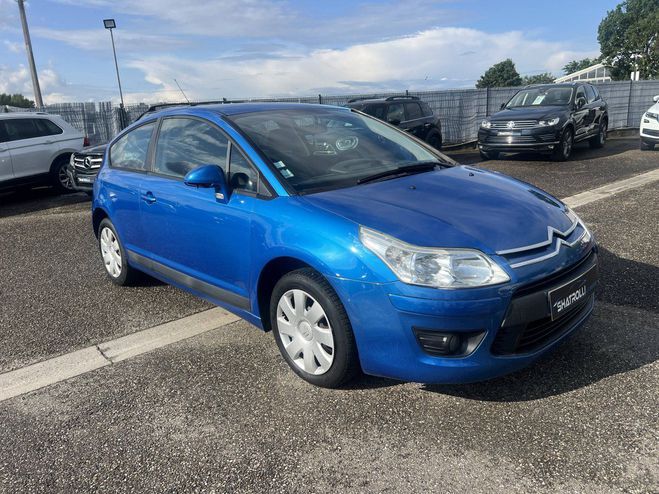 Citroen C4 1.6 HDi 110ch Bote Auto BMP6 Confort Cl BLEU de 2009