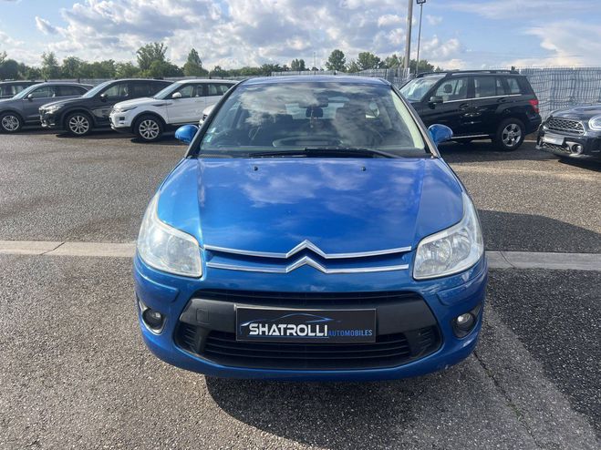 Citroen C4 1.6 HDi 110ch Bote Auto BMP6 Confort Cl BLEU de 2009