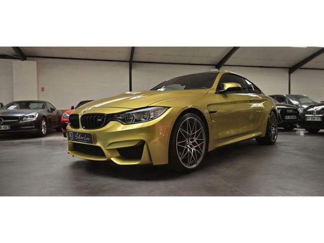 BMW M4 COUPE 3.0 TURBO 450 F82 LCI PACK COMPETI JAUNE PHOENIX de 2017