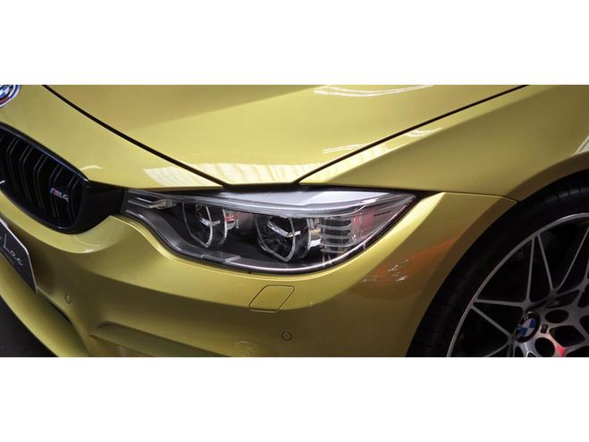 BMW M4 COUPE 3.0 TURBO 450 F82 LCI PACK COMPETI JAUNE PHOENIX de 2017