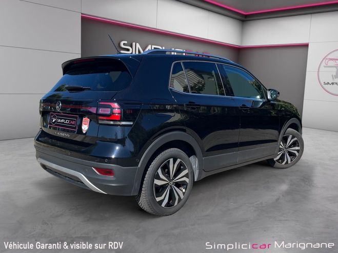 Volkswagen T Cross 1.0 TSI 110 Start/Stop DSG7 Carat-CAMERA Noir de 2022
