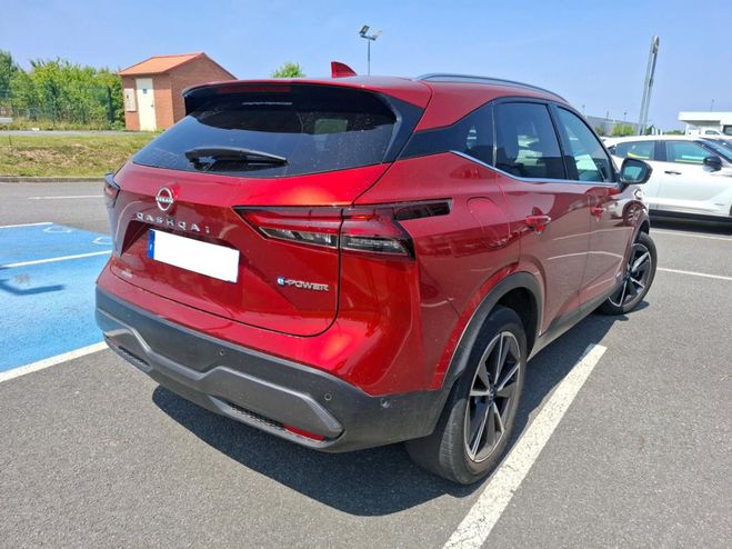 Nissan Qashqai 1.5 e-Power 190 BVA Tekna TOIT PANORAMIQ ROUGE de 2023