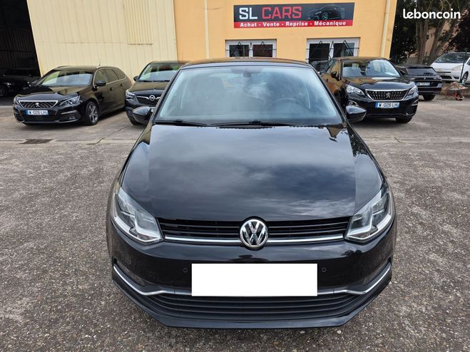 Volkswagen Polo V 1.4 TDI 90ch Lounge 5p Noir de 2015