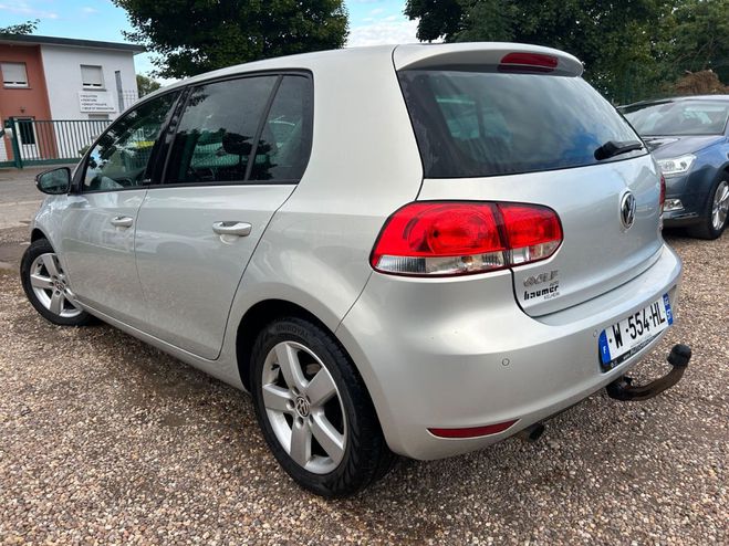 Volkswagen Golf VI 1.6 TDI 105 STYLE Gris de 2011