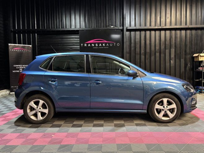 Volkswagen Polo 1.4 tdi 90 bmt confortline BLEU de 2016