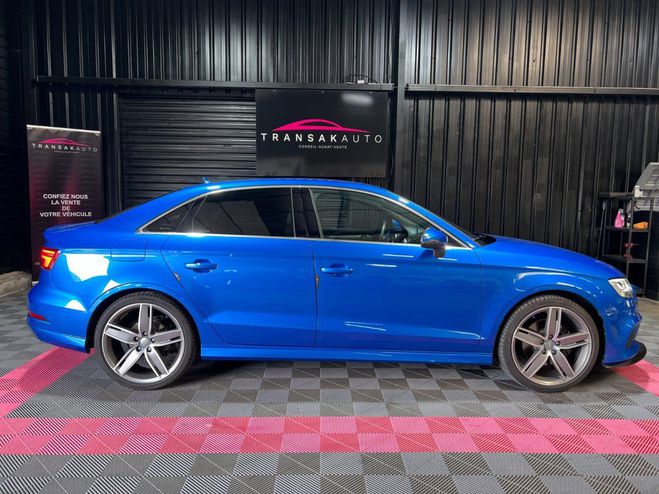 Audi A3 berline 2.0 tfsi 190 s tronic 7 quattro  BLEU de 2017