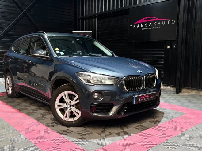 BMW X1 f48 sdrive 18d 150 ch sport BLEU de 2017