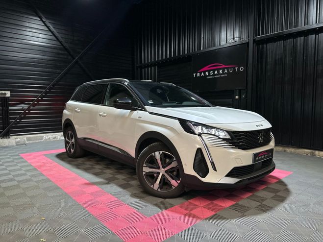 Peugeot 5008 bluehdi 130ch s eat8 gt pack 7 places BLANC de 2022