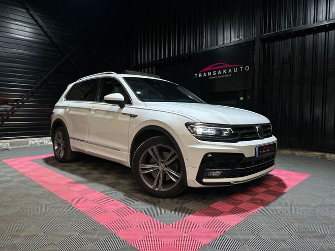 Volkswagen Tiguan 2.0 bi-tdi 240 dsg7 4motion black r-line BLANC de 2019