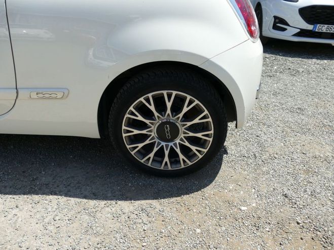 Fiat 500 1.2 69 Ch LOUNGE BVM5 TOIT PANORAMIQUE Blanc de 2015