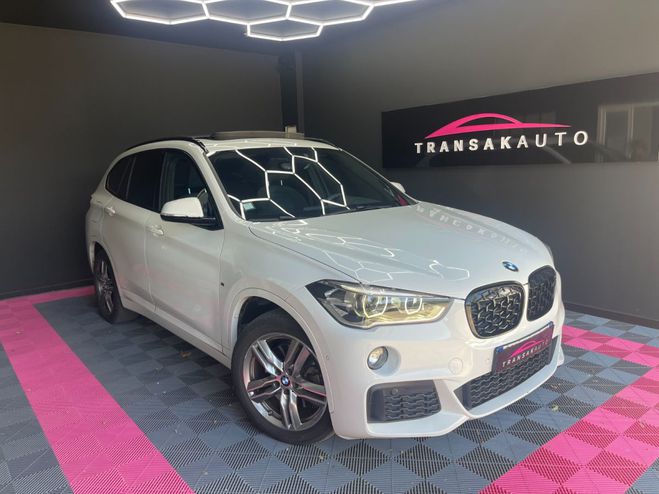 BMW X1 F48 xDrive 20d 190 ch BVA8 M Sport / SUI Blanc de 2018