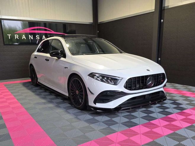 Mercedes Classe A 180 AMG Line Pack Premium Blanc Mtallis de 