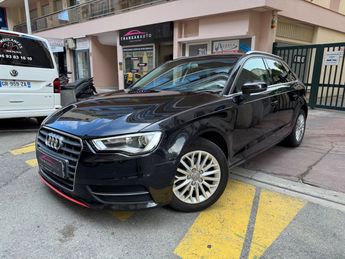  Voir détails -Audi A3 Sportback 1.6 TDI 105 CV Ambiente à Nice (06)
