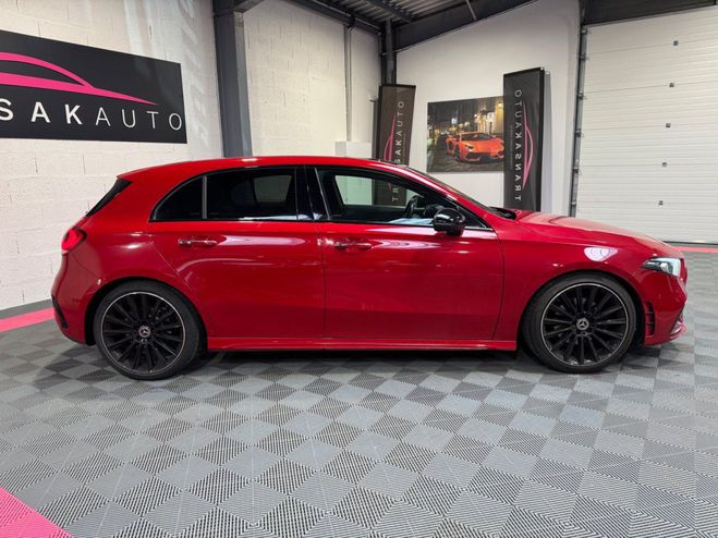 Mercedes Classe A 180 d 7G-DCT AMG Line + Toit ouvrant Pan Rouge de 2018