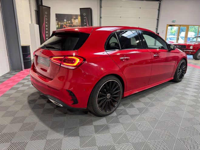 Mercedes Classe A 180 d 7G-DCT AMG Line + Toit ouvrant Pan Rouge de 2018