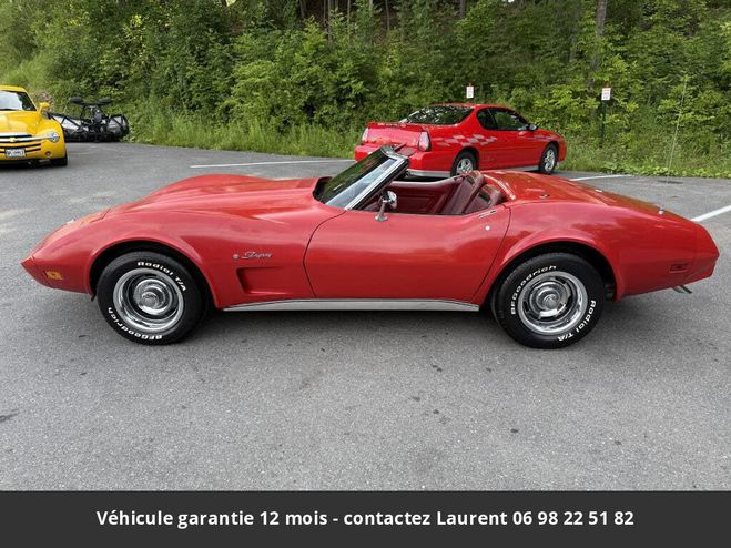 Chevrolet Corvette C3 stingrey l48 1975 tout compris Rouge de 1975