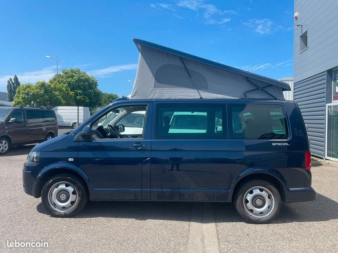 Volkswagen Multivan VW T5 Spcial 2.0L TDi 140Ch Rehausse Re Bleu de 2013