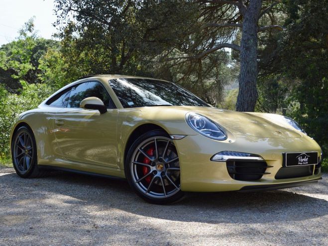 Porsche 911 RARE 991.1 4S 3.8 FLAT 6 ATMOSPHERIQUE 4 Lemon Or Metal de 2013