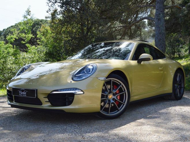Porsche 911 RARE 991.1 4S 3.8 FLAT 6 ATMOSPHERIQUE 4 Lemon Or Metal de 2013