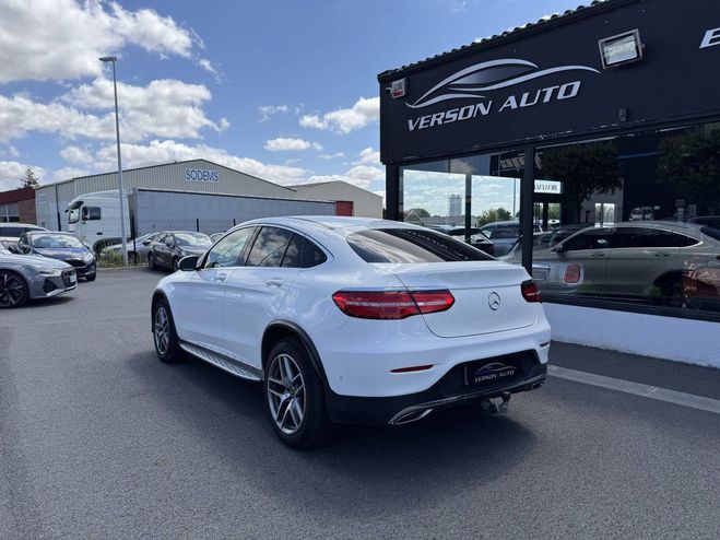 Mercedes GLC Coup 250d 204 AMG GPS CUIR TO LED 4Mati BLANC de 2017