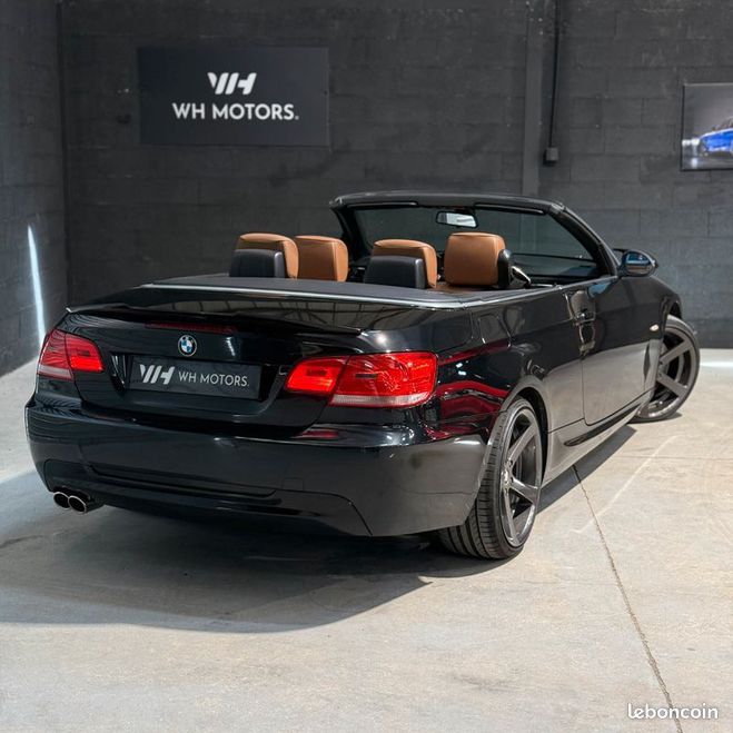 BMW Serie 3 330d e93 cabriolet 3.0 231cv Noir de 2007