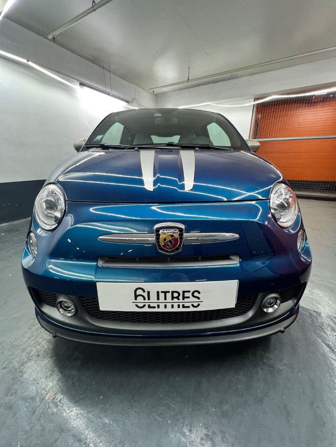 Abarth 695 Turbo T-Jet 190 CV Tributo Ferrari 070/0 Bleu Abu Dhabi de 2011