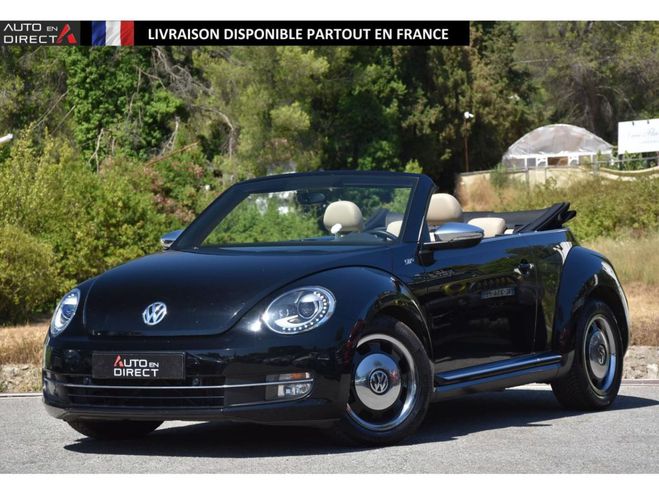 Volkswagen Coccinelle NOUVELLE Cabriolet 1.4 16V TSI - 160 - B Noir mtallis de 2013