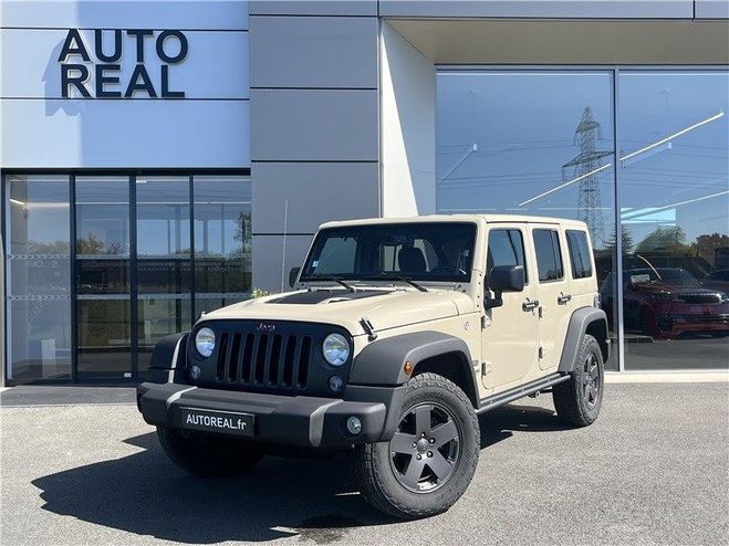 Jeep Wrangler V6 3.6 Pentastar 284 - 4x4 Rock Trac BVA SABLE de 2018