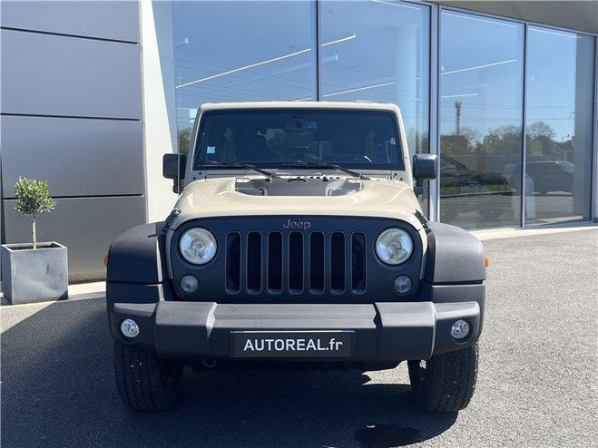 Jeep Wrangler V6 3.6 Pentastar 284 - 4x4 Rock Trac BVA SABLE de 2018