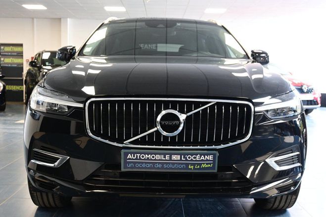 Volvo XC60 T6 Recharge AWD 253 ch   87 ch Geartroni Noir de 2020