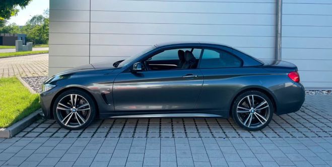 BMW Serie 4 (F33) 435dA xDrive 313ch M Sport *GARANT gris daytona mtal de 2015
