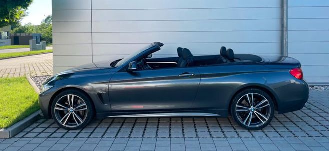BMW Serie 4 (F33) 435dA xDrive 313ch M Sport *GARANT gris daytona mtal de 2015