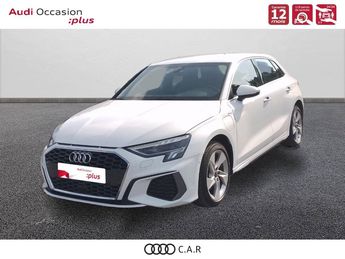  Voir détails -Audi A3 Sportback 40 TFSIe 204 S tronic 6 S Line à Bayonne (64)