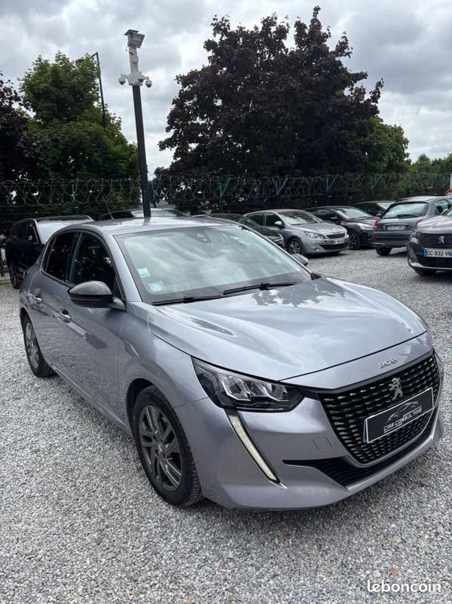 Peugeot 208 PureTech 100 S&S BVM6 style 5P -1 ere ma Gris de 2022