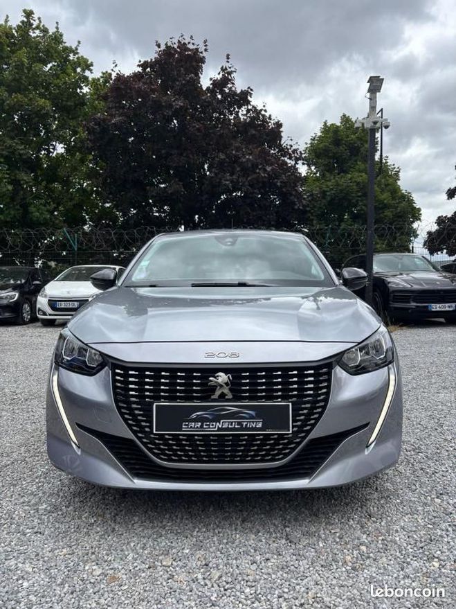 Peugeot 208 PureTech 100 S&S BVM6 style 5P -1 ere ma Gris de 2022