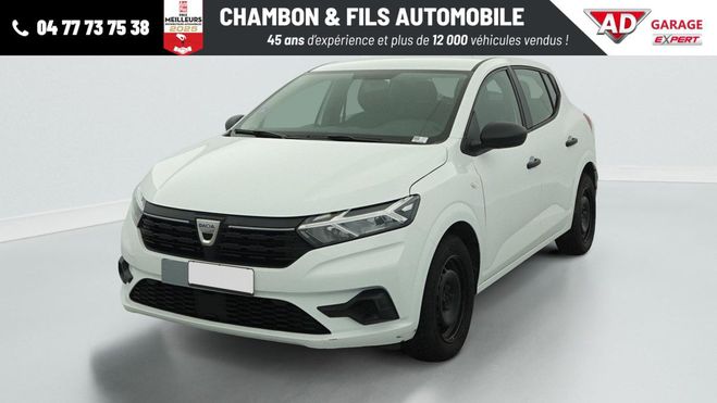 Dacia Sandero ECO-G 100 - 22 ESSENTIEL Blanc de 2022
