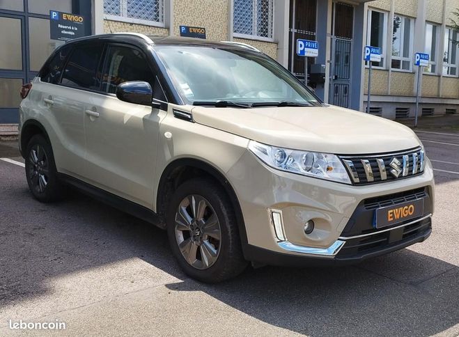 Suzuki Vitara 1.4 BOOSTERJET 140 S 2WD CARPLAY GPS CAM Beige de 2019