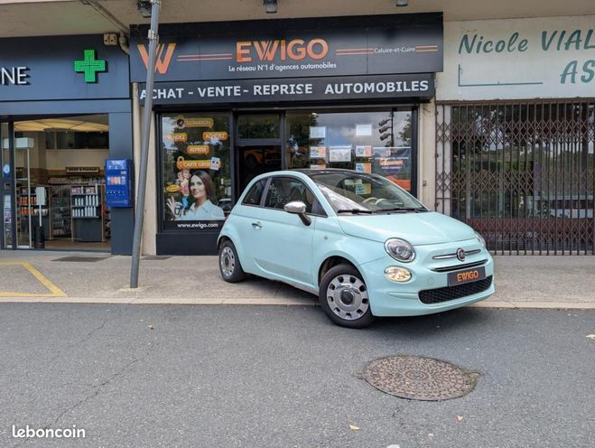 Fiat 500 1.2 70 ECO PACK POP STAR Vert de 2015